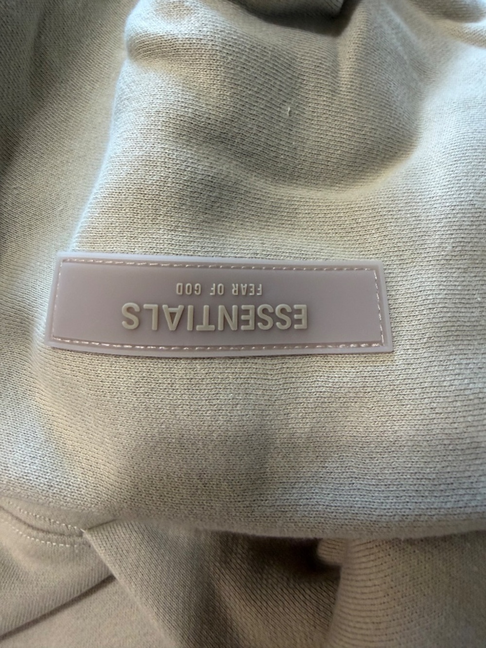 Fear of God Essentials 1977 Hoodie Wheat Color Way Brand New Mens Medium - Picture 9 of 14